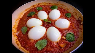تحضير البيض بطريقة جديدة بطعم مختلف تماماً وبمكونات متوفرة \ افطار بـ 5 دقائق سهل التحضير