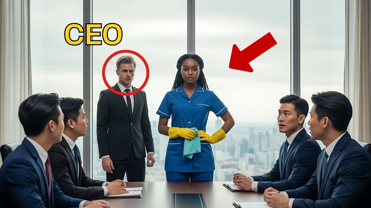 Billionaire CEO PANICS Without a Chinese Translator — Until the Black Janitor Takes Over and..