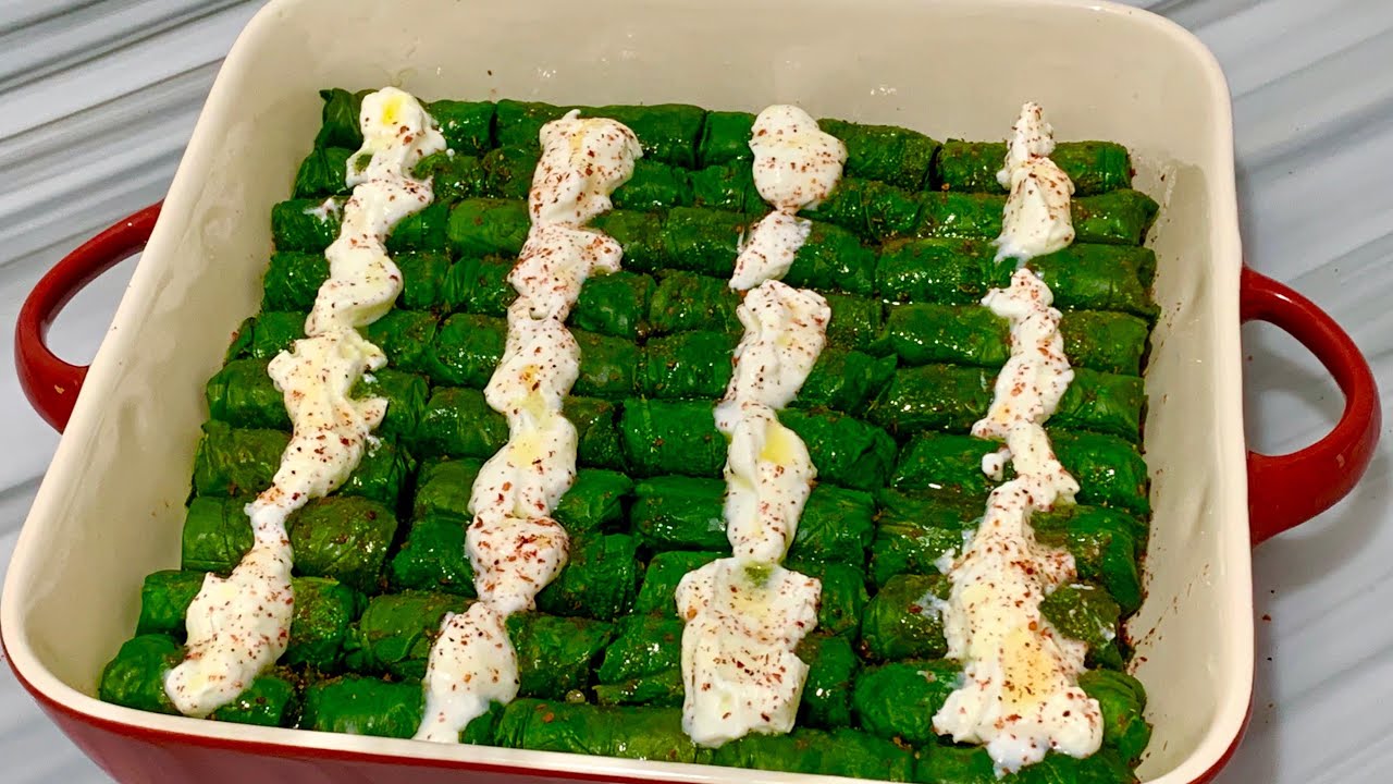 Iftari i 6-të i Ramazanit 🌙✨ Sarma me Gjethe Spinaqi 🥬💚