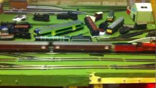 My trainset layout January 2013