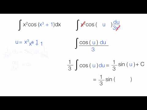 Integration Substitution u substitution Example 3 1