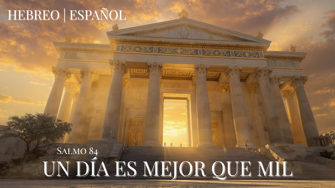 Salmo 84 – Un Día en Tu Presencia es Mejor que Mil  Adoración Hebreo & Español
