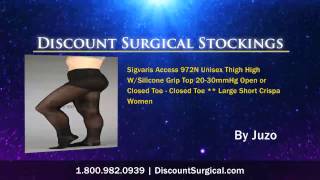 Juzo Naturally Sheer 2100At - Hose 15-20Mmhg - I Regula