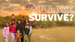 Tentless Camping: Dad vs. Wilderness with Six Kids!