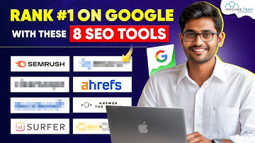 8 Best SEO Tools to Rank #1 on Google in 2025 (Most are FREE!)