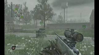 How To Play CoD4 Minigame SnipeOut + Competition