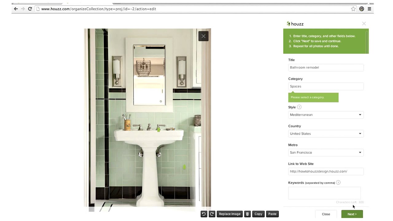 Houzz for Pros Uploading Photos YouTube