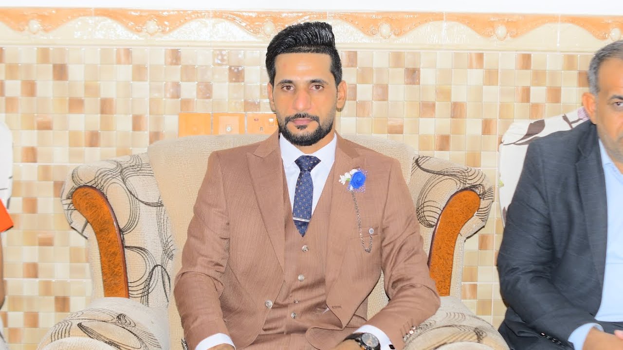 عقد قران احمد كاظم الكعبي الف مبروك