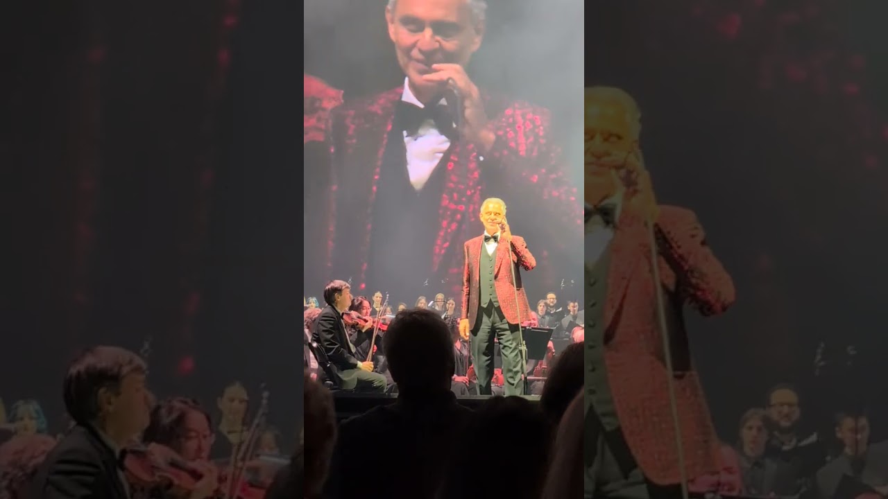 Andrea Bocelli FINALE Hamilton, Ontario, Canada, December 9, 2025