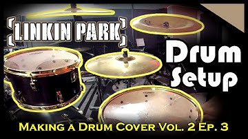 Linkin Park Drum Setup | ASMR Drum Tech POV