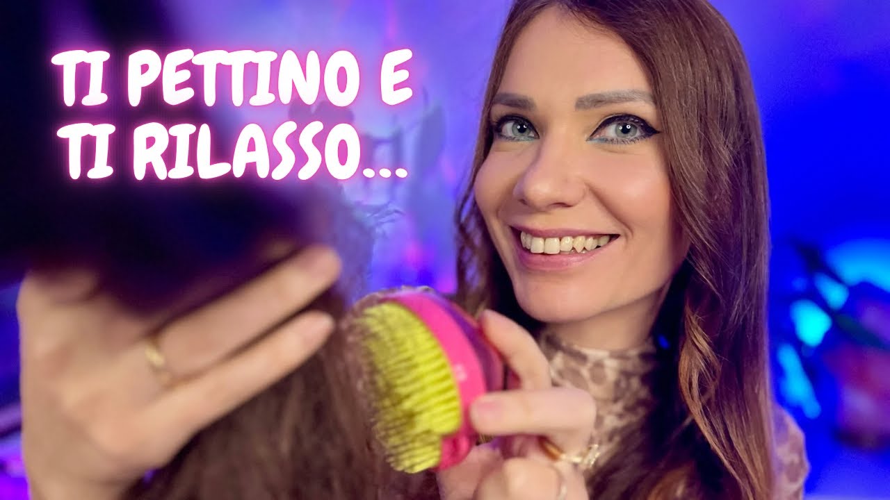 ASMR ITA ROLEPLAY PARRUCCHIERA - Ti Pettino Finchè non ti Addormenti