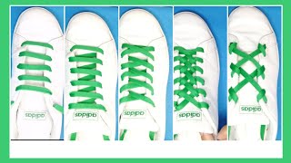 formas fáciles de tejer las agujetas de tus Advantage #shoelaces -