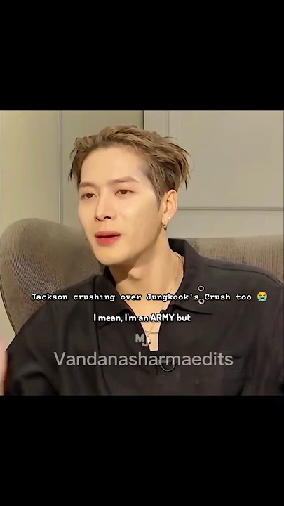 Jungkook got a competitor Now 😌😏 #jacksonwang #bts