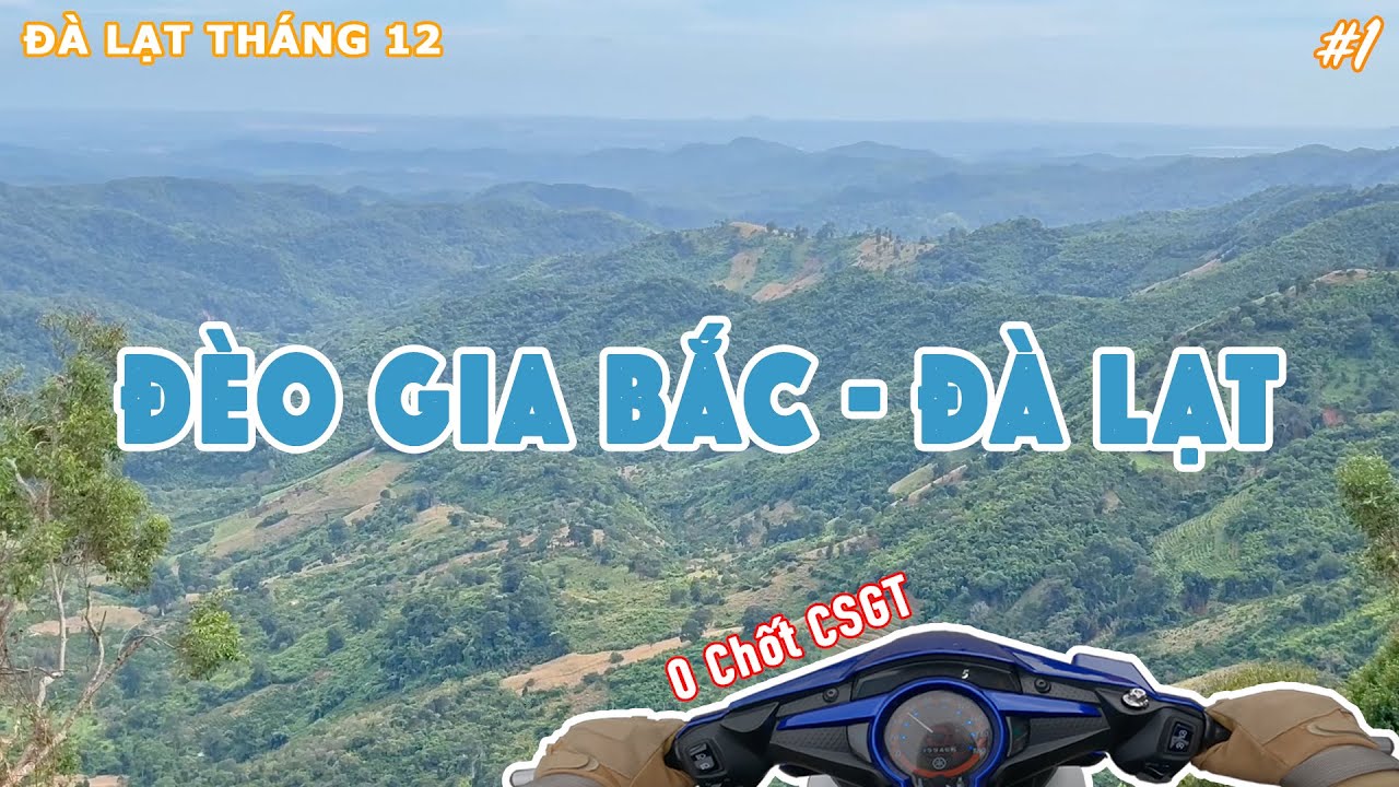Phượt Đèo Gia Bắc - Đà Lạt | Nhiều vết Sạt lở nặng trên Đèo Gia Bắc, Đà Lạt tháng 12 | PHẦN 1