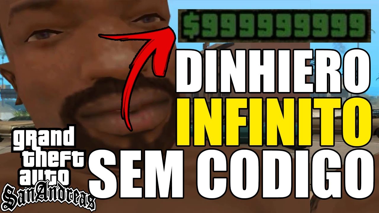 GTA SA - DINHEIRO INFINITO NA RAÇA SEM CODIGO, GLITCH, CHEAT 100% HONESTO 