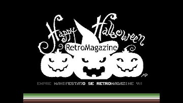 Halloween 2018 for RETROMAGAZINE by MP Software Commodore 64 Intro