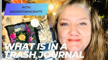 Using nothing but “trash” Junk Journal flip through #junkjournal #craft #mixedmedia
