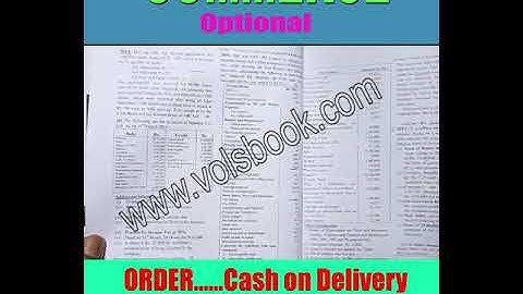 Commerce Optional Notes 2022 || Rankers Coaching Commerce Notes (Review) | UPSC Best Commerce Notes