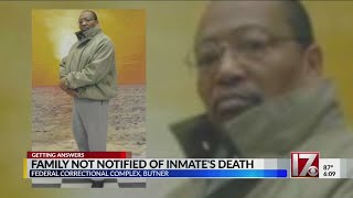 Family who had no idea loved one died of COVID-19 in Butner prison receives apology from federal off