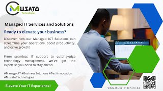 Managed IT Services and Solutions by Musato Technologies a leading ICT provider