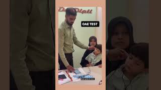 https://renukahearing.com/ OAE test for Newborn baby #audiologist #doctor #hearingtest #hearingaids