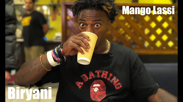 Ishowspeed try Indian Chicken Biryani and Mango lassi 😍🍖