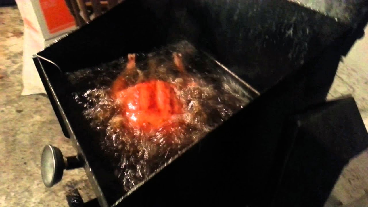 deep frying a turkey youtube cajun fryer by rv works