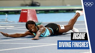 Diving for the line at the Olympics! 🏅 by Olympics 37,418 views 2 weeks ago 3 minutes, 48 seconds