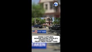 Woman takes couple's American flag from Pennsylvania yard