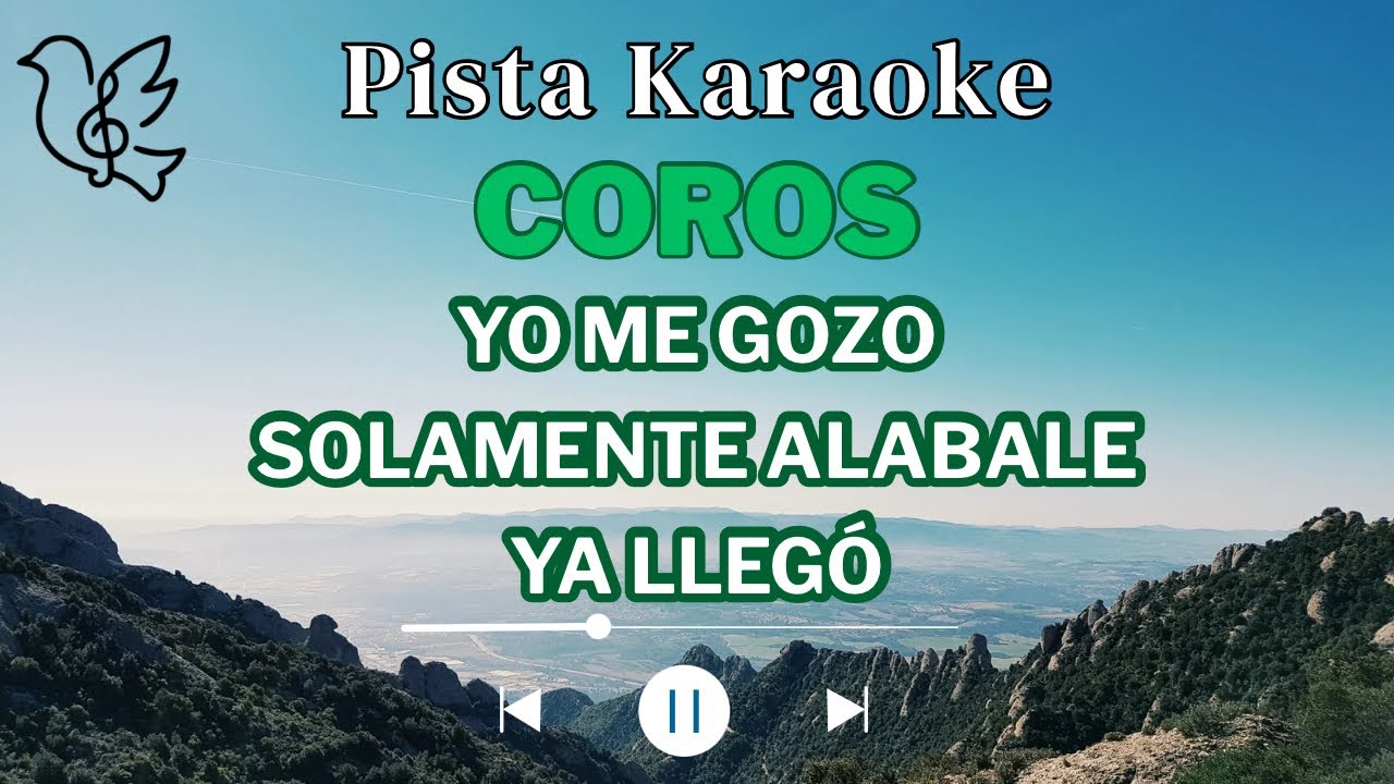 PISTA KARAOKE | YO ME GOZÓ | SOLAMENTE ALÁBALE | YA LLEGÓ