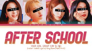 Your Girl Group After School S  Color Coded S