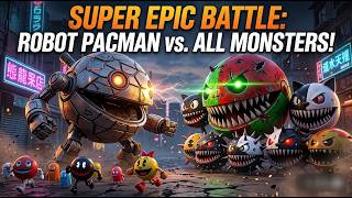 Robot Pacman vs Cartoon Cat vs Ms Pacman vs Monster Pacman @ABbhaiLivebgmi