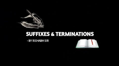 SUFFIXES & TERMINATIONS || SHORTHAND TUTORIAL WITH RISHABH SIR