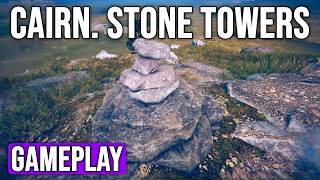 Cairn. Stone Towers Demo in 4K 60FPS - Relaxing Stone Stacking Gameplay