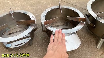 BẾP CỦI KHÔNG KHÓI - TIẾT KIỆM - THÉP LIÊN XÔ