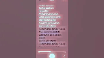 Amo988 Elini Ver şarkı Sözleri Speed Up 