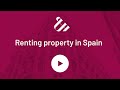 Renting property in Spain