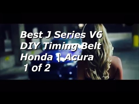 best-diy-honda-acura-v6-j-series-timing-belt-replacement-part-1---19200-rdv-j01---bundys-garage