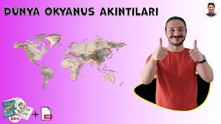 DÜNYA OKYANUS AKINTILARI HARİTASI ?? TYT COĞRAFYA OKYANUS AKINTILARI KODLAMA 10.SINIF COĞRAFYA