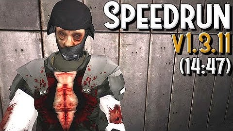 SCP:CB (v1.3.11) - Speedrun - Gate B Ending 1 Random% (14:47)