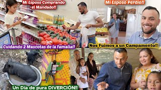 Mi ESPOSO Compro de TODO‼️🫣|Dos Nuevas Mascotas🐷❤️|Nos Fuimos al Campamento🏕|Diversión en Familia🥰