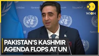 Foreign minister Bilawal Bhutto admits Pakistan unable to get UN’s attention on Kashmir | WION