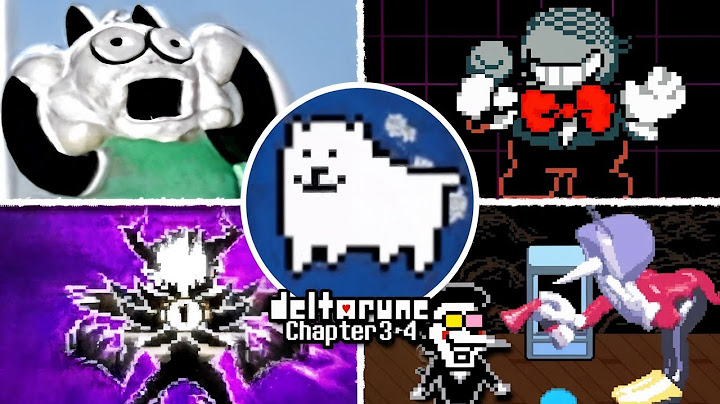 Deltarune Chapter 3 & 4 - All Secrets & Easter Eggs (Part 1)