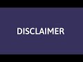 Disclaimers for educational purpose only  no copyright