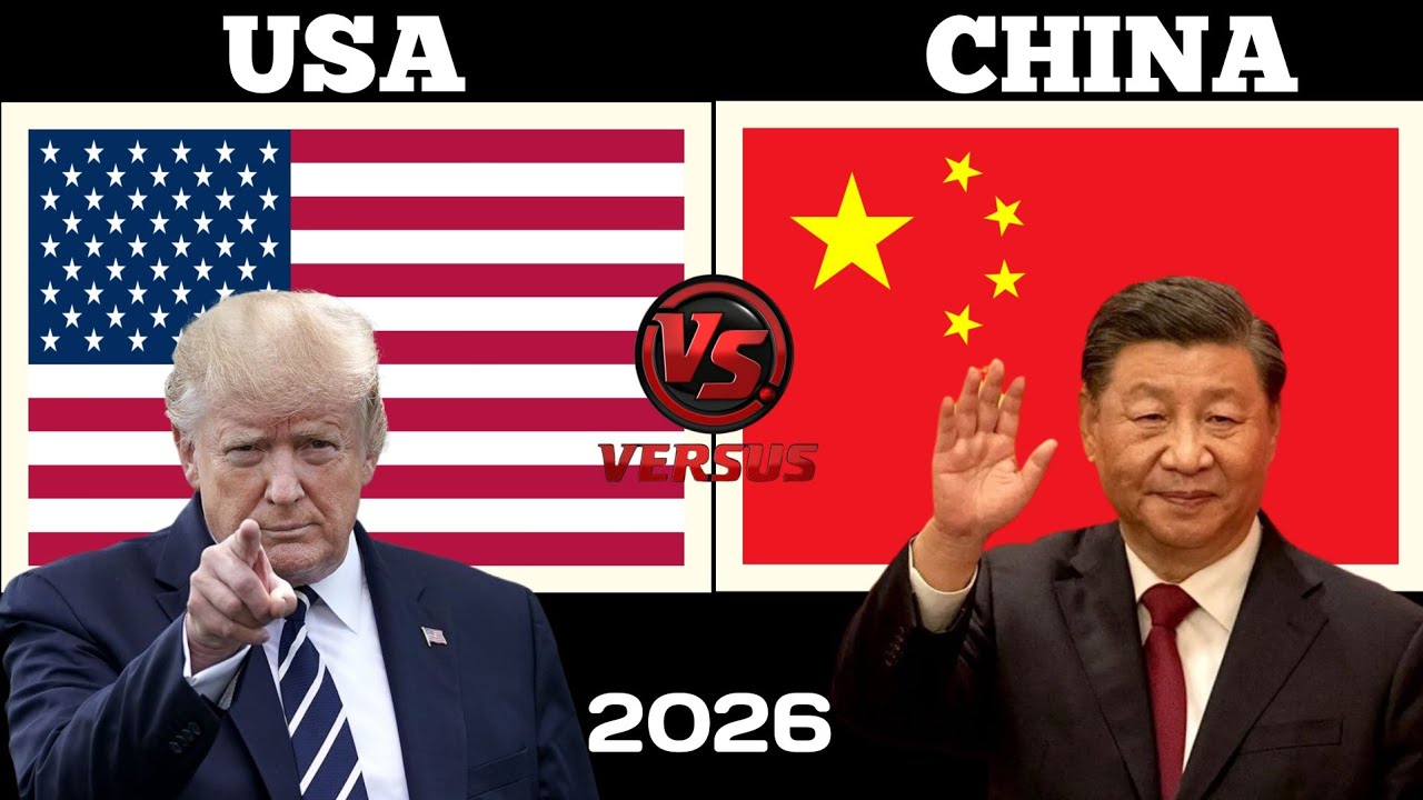 USA vs China Military Power 2026 | China vs USA Military Power ...