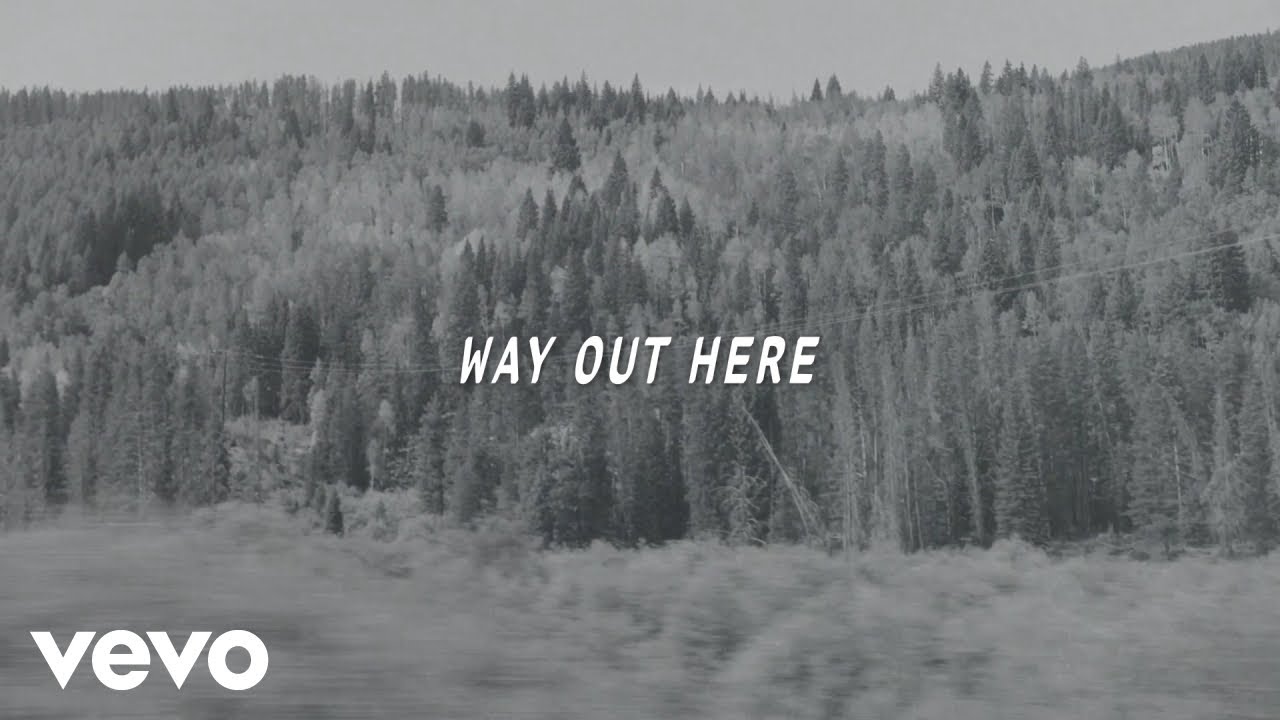 Riley Green - Way Out Here (Lyric Video)