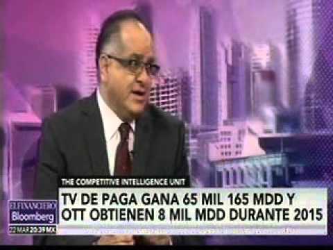 En entrevista Ernesto Piedras, The CIU, sobre estudio telecomunicaciones 2015 México