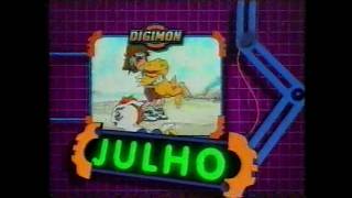 Digimon Premiere Promo on Globo [TV Aliança 25 UHF Jundiaí] + VEDETE Soft Drinks screenshot 3