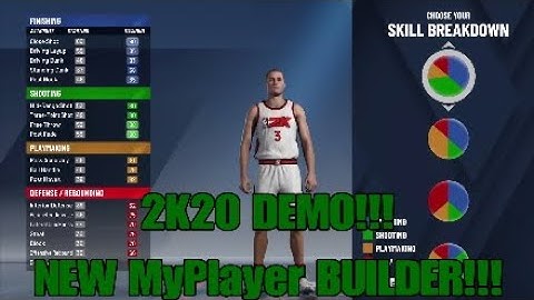 NBA 2K20 IS HERE! NBA 2K20 DEMO MyPlayer BUILDER- MY FIRST BUILD! *NEW*