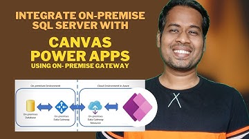 Integrate On-Premise SQL Server Database with Canvas Apps using Data Gateway
